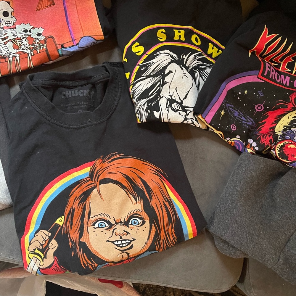 Horror movie tee shirts , pants lot - Picture 2 of 9